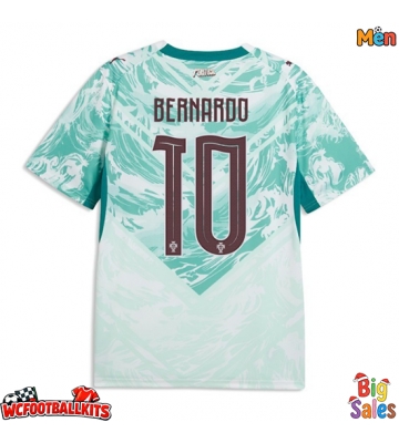 Portugal Bernardo Silva #10 Replica Away Stadium Shirt World Cup 2026 Short Sleeve